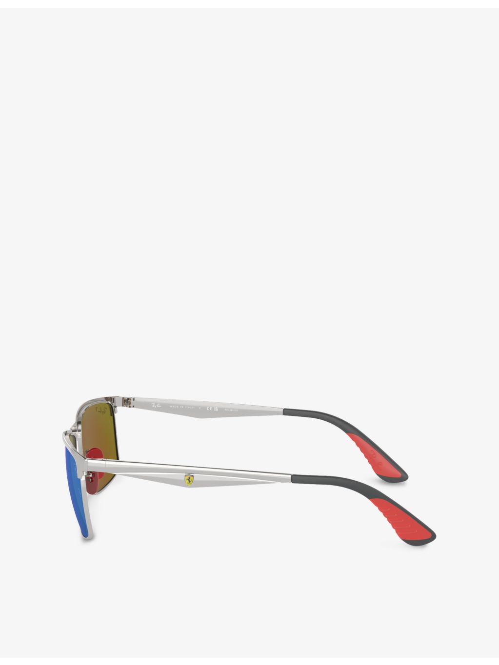 Ray-Ban Scuderia Ferrari rectangle-frame metal sunglasses - British product