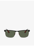 Ray-Ban Scuderia Ferrari metal sunglasses RB3726M - British product