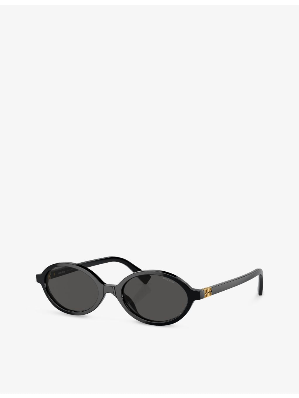 Miu Miu MU 04ZS oval-frame acetate sunglasses - British product