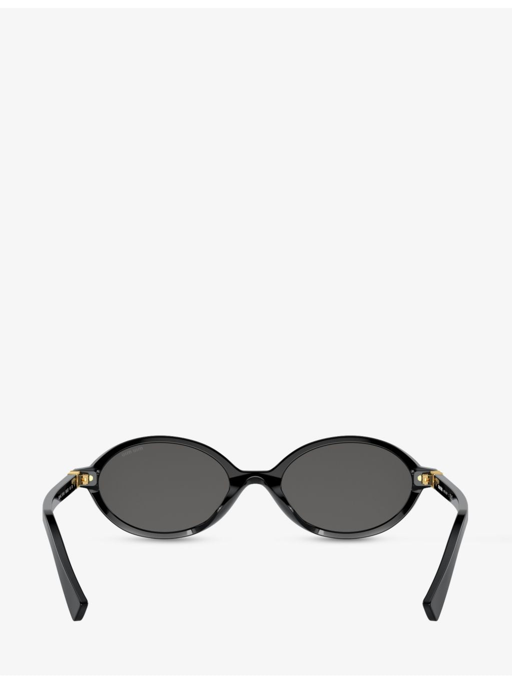 Miu Miu MU 04ZS oval-frame acetate sunglasses - British product