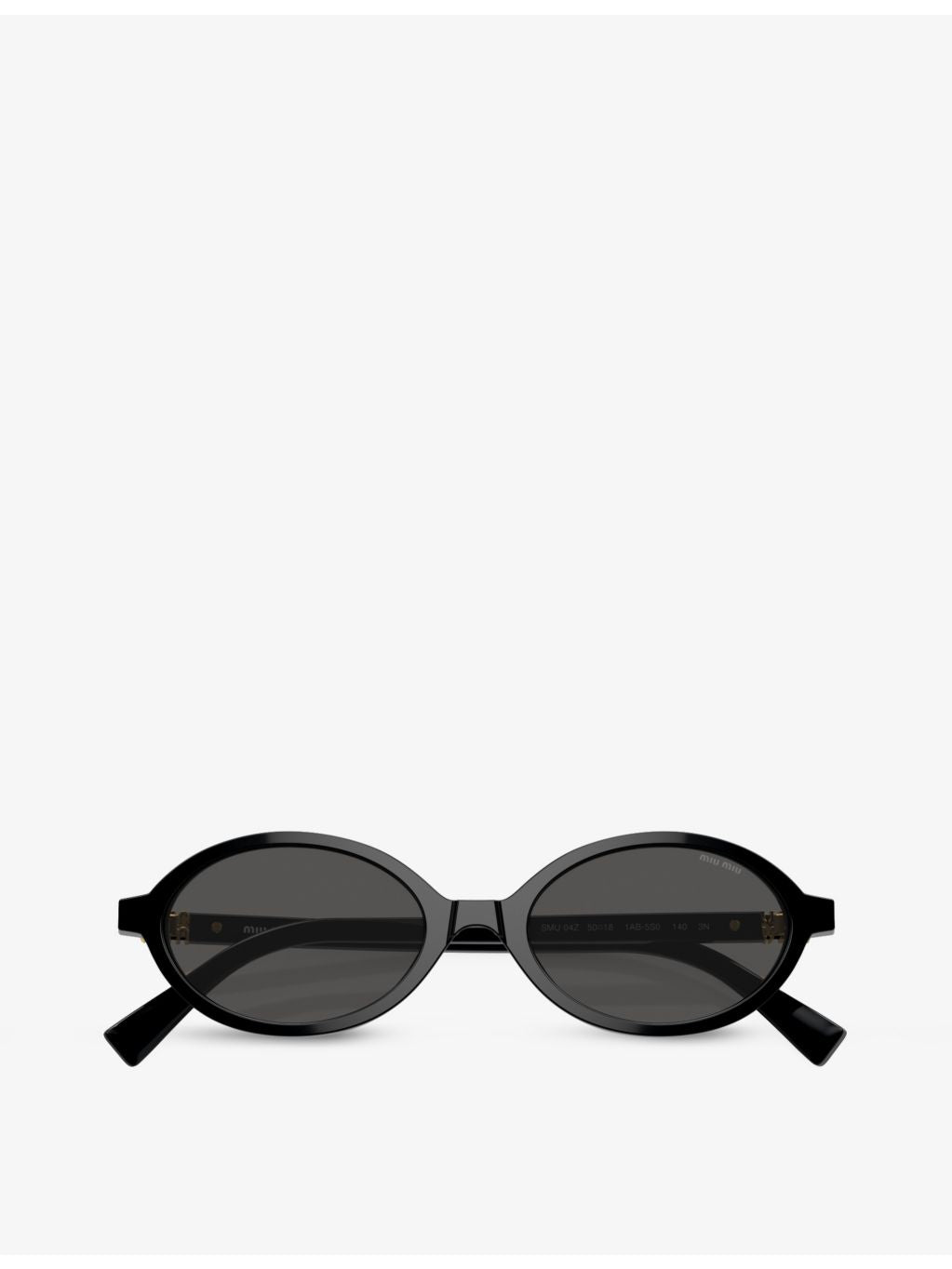 Miu Miu MU 04ZS oval-frame acetate sunglasses - British product