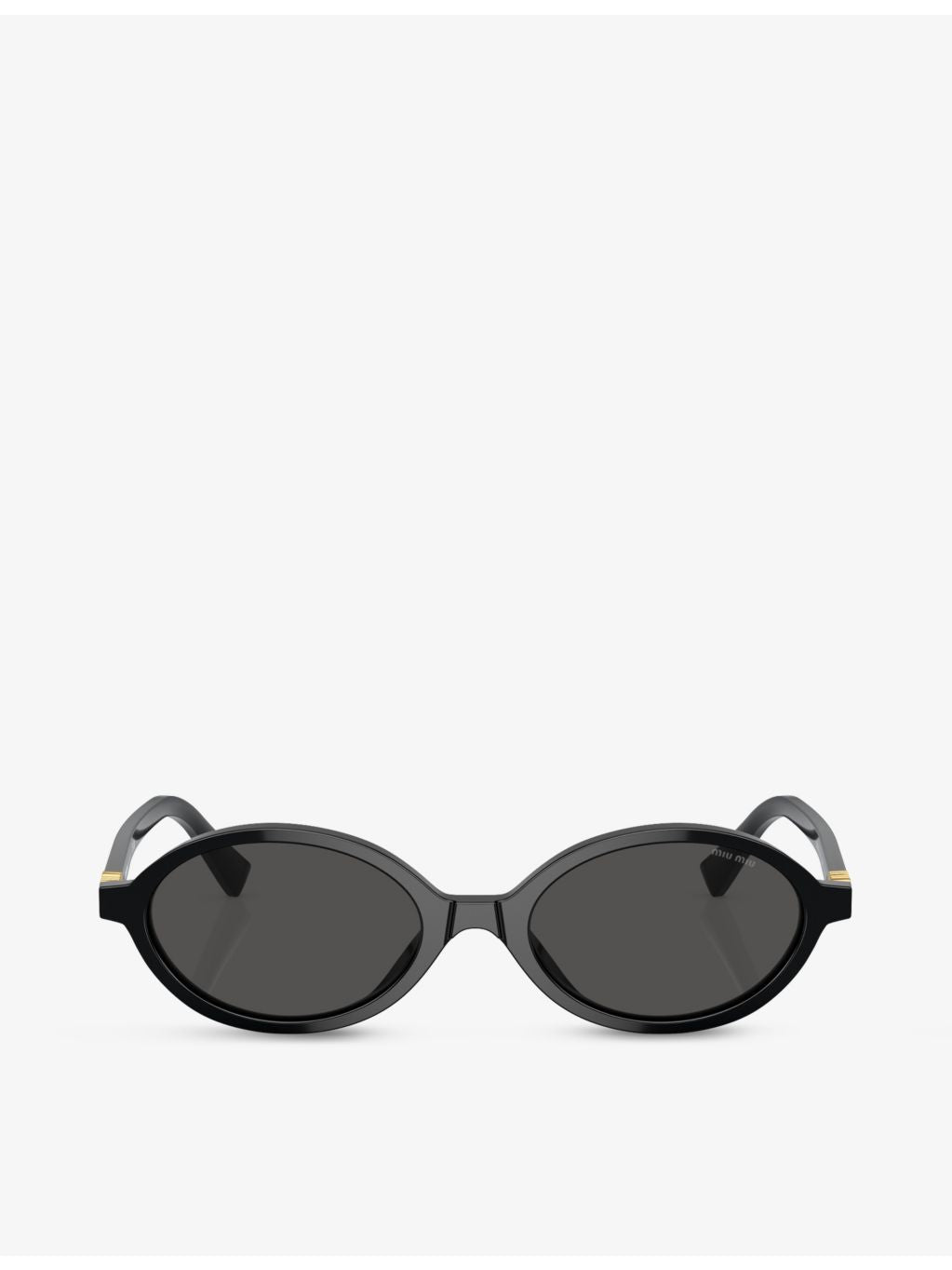 Miu Miu MU 04ZS oval-frame acetate sunglasses - British product