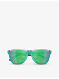 Oakley Frogskins round-frame sunglasses OO9284, imported from the UK