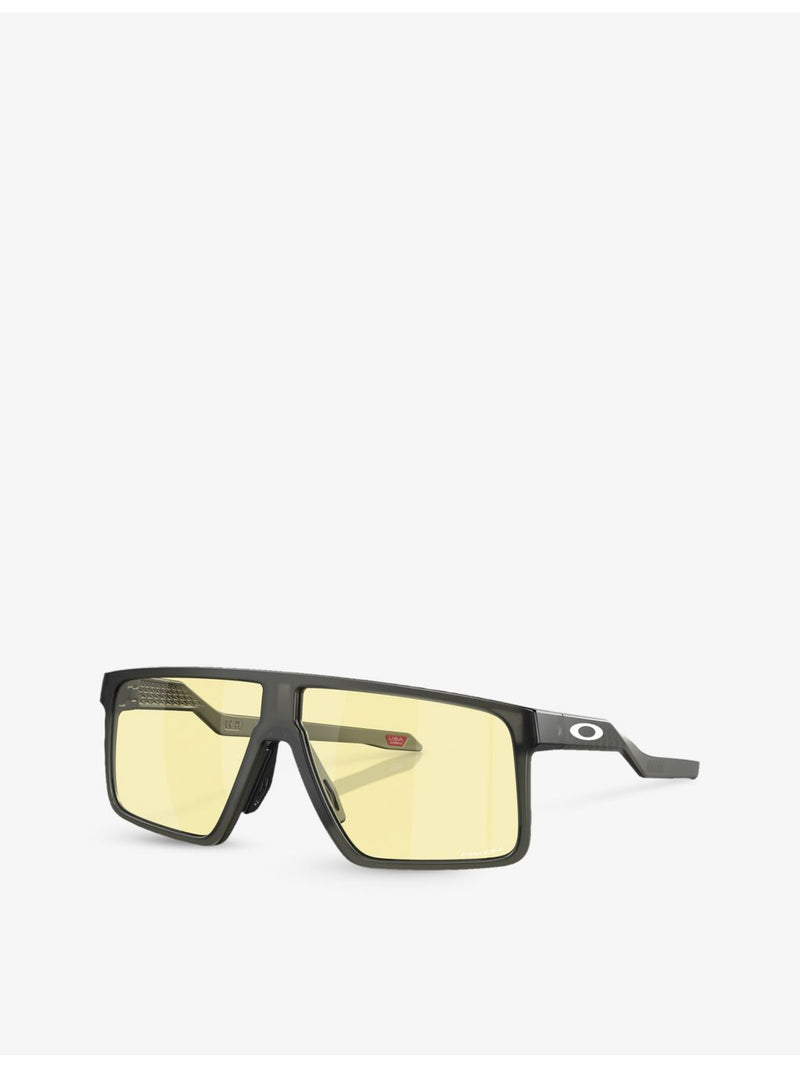 Oakley Helux rectangle-frame sunglasses, imported from the UK