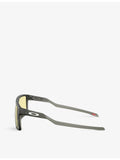 Oakley Helux rectangle-frame sunglasses, imported from the UK