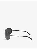 Michael Kors rectangle-frame metal sunglasses - British product