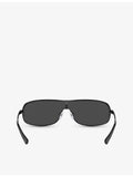 Michael Kors rectangle-frame metal sunglasses - British product