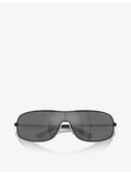 Michael Kors rectangle-frame metal sunglasses - British product