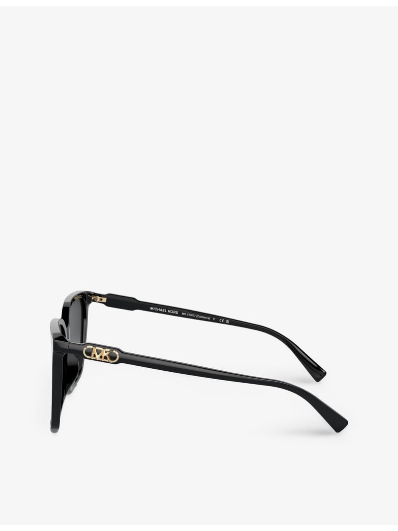Michael Kors Canberra square-frame acetate sunglasses, imported from the UK