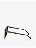 Michael Kors Canberra square-frame acetate sunglasses, imported from the UK