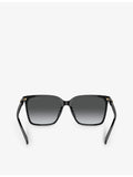 Michael Kors Canberra square-frame acetate sunglasses, imported from the UK