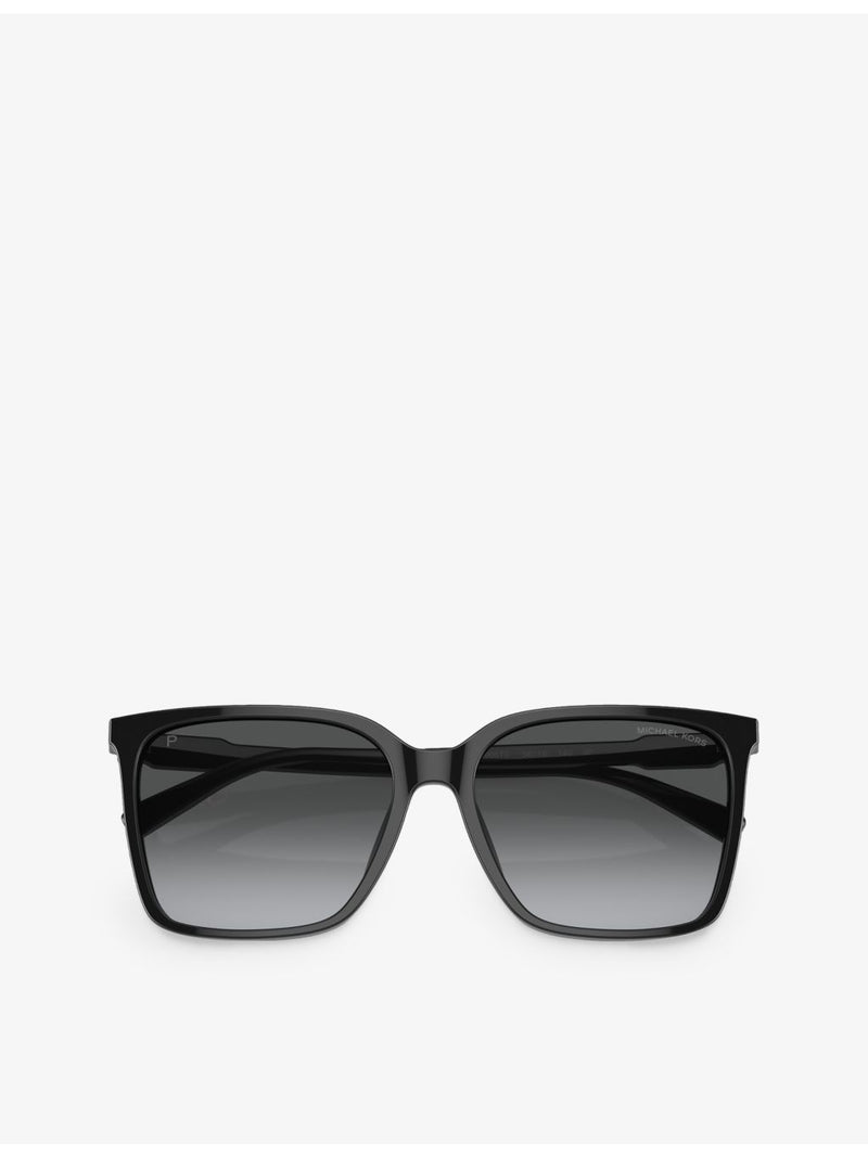 Michael Kors Canberra square-frame acetate sunglasses, imported from the UK