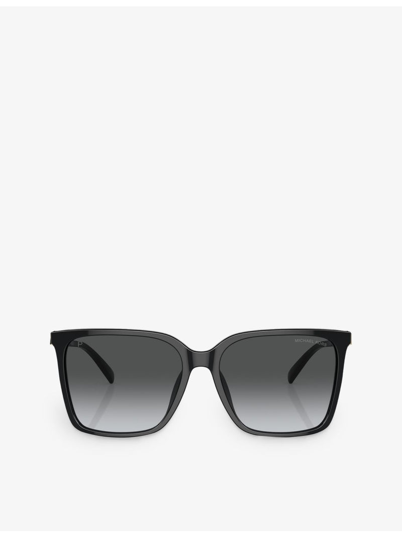 Michael Kors Canberra square-frame acetate sunglasses, imported from the UK