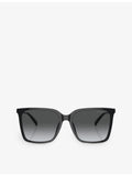 Michael Kors Canberra square-frame acetate sunglasses, imported from the UK