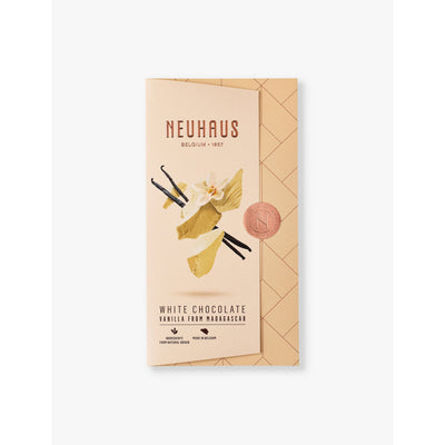 selfridges Neuhaus Madagascan Vanilla White Chocolate Bar 100g- Buy online at McGrocer