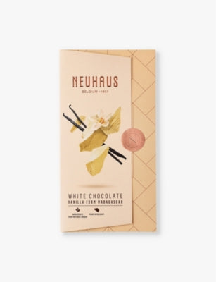 Neuhaus Madagascan vanilla white chocolate bar 100g - British product