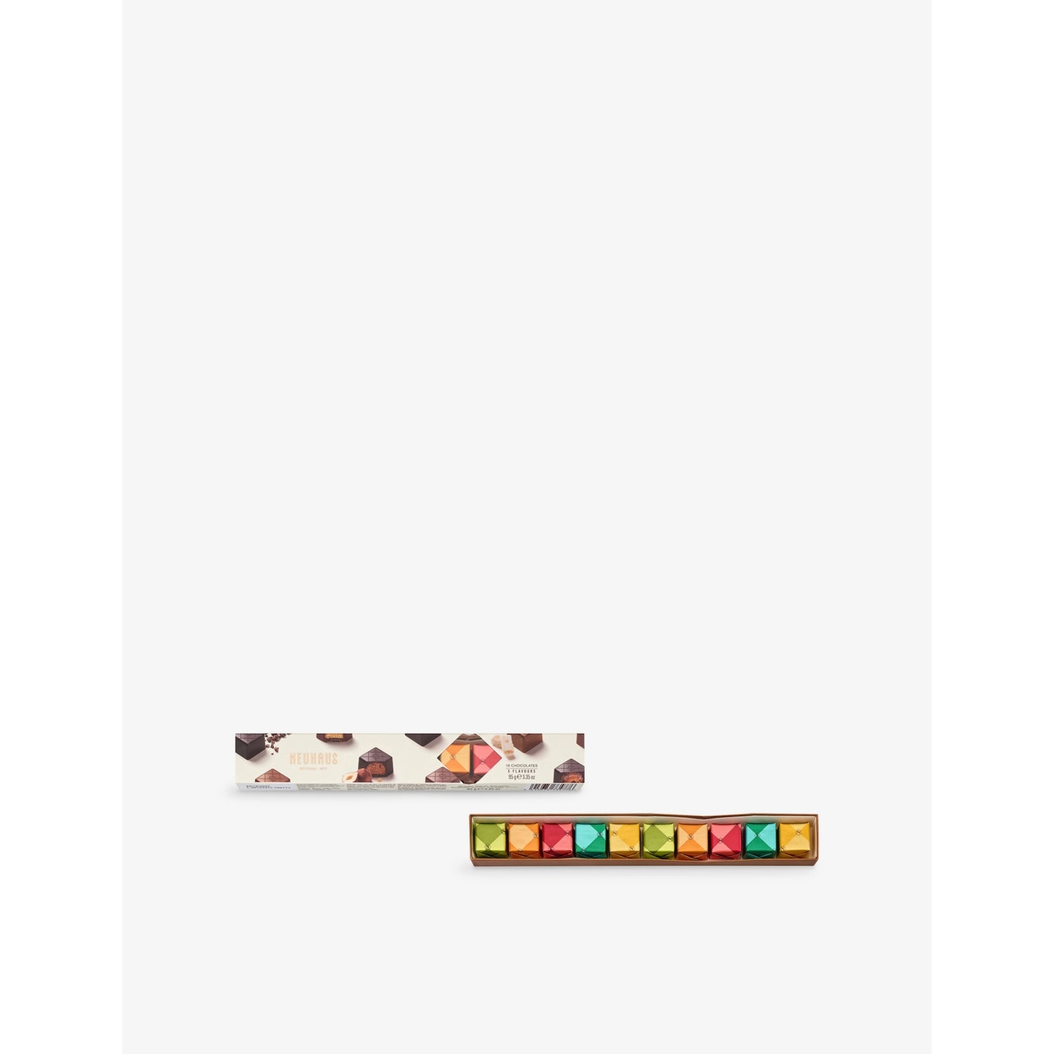Neuhaus Bonbon On The Go chocolates 10-piece 95g, imported from the UK