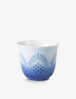 Royal Copenhagen porcelain thermal mug Blue Collectibles 260ml (British brand)