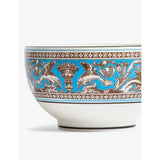 Wedgwood bone china rice bowl Florentine Turquoise 10.5cm, UK version