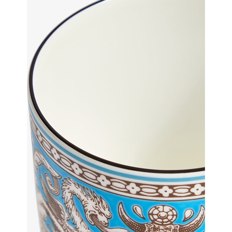 Wedgwood bone china mug Florentine Turquoise 300ml, UK version