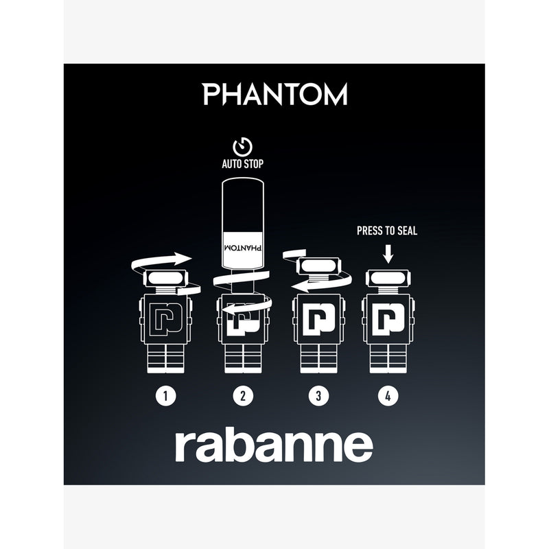 Rabanne Phantom parfum refill 200ml, imported from the UK