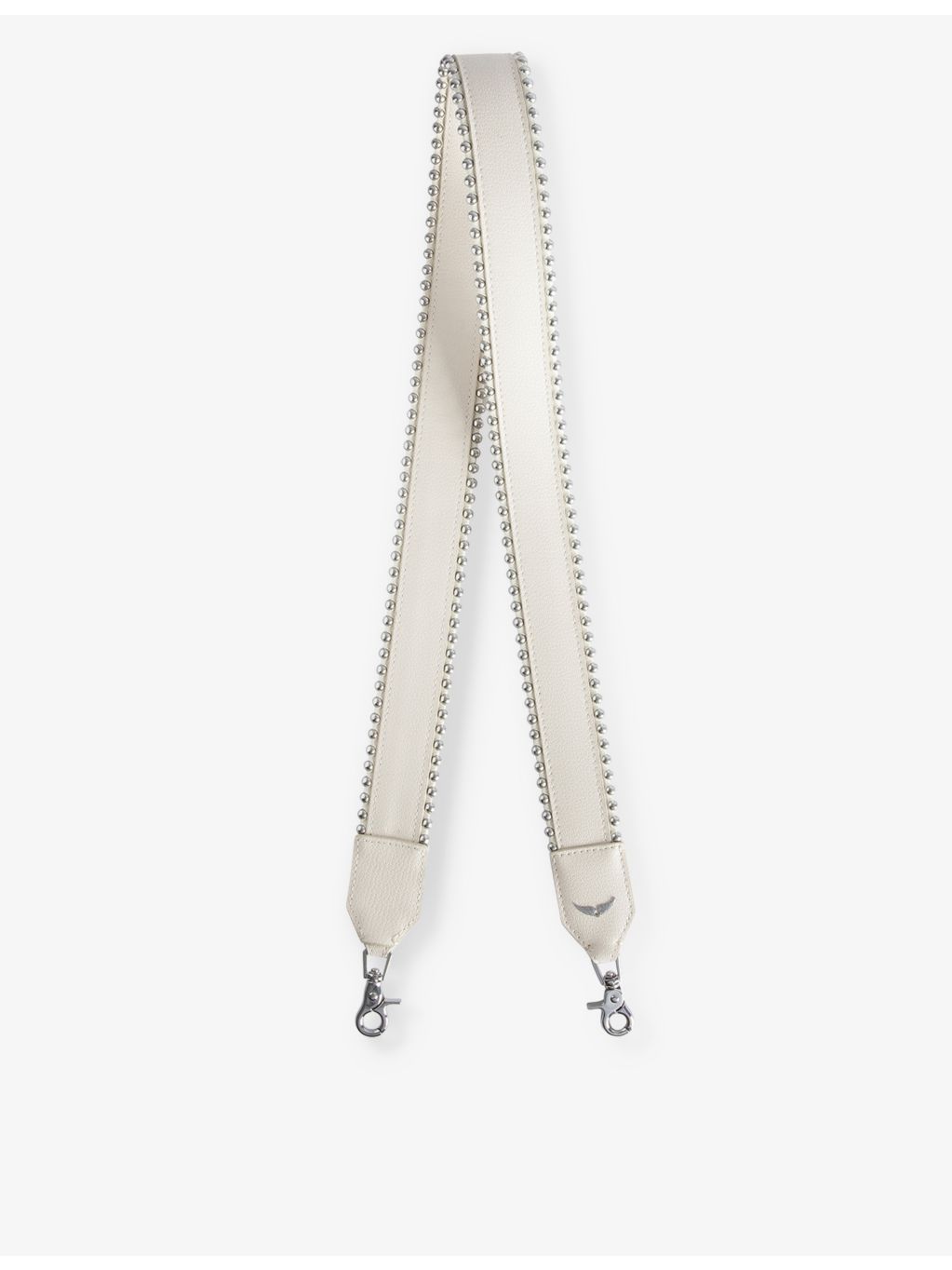 Zadig&Voltaire stud-embellished leather shoulder strap - British product