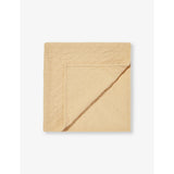 Organic Zoo midnight moon-pattern organic cotton blanket 65cm - British product