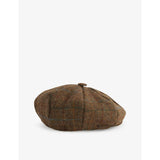 Dents Meldon round-crown checked wool cap (British brand)