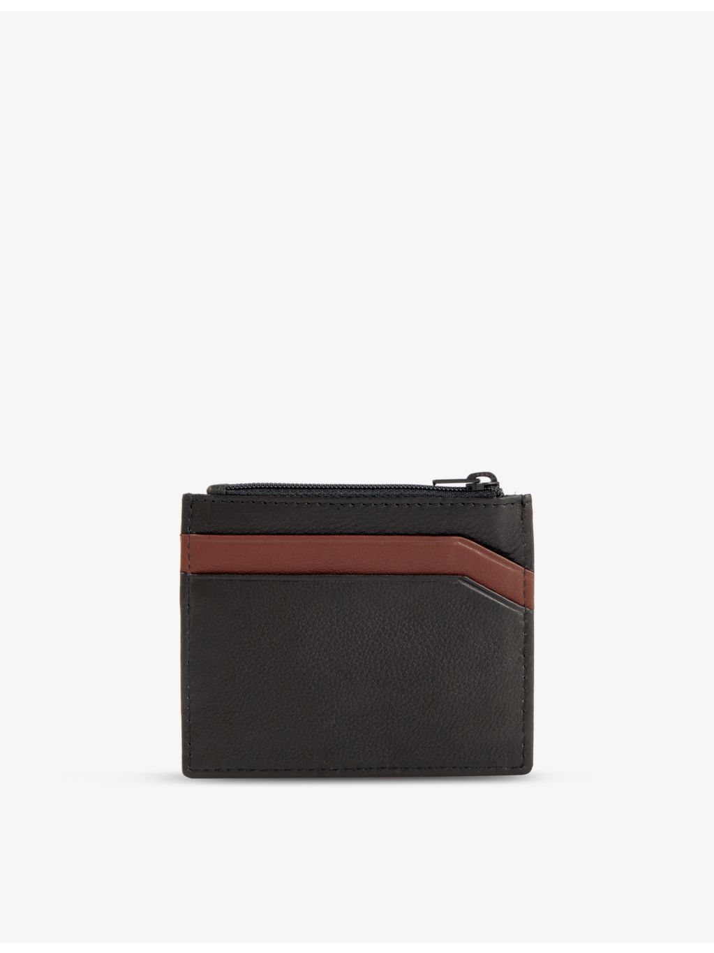 Dents leather card holder with debossed branding, UK version