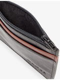 Dents leather card holder with debossed branding, UK version