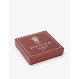 Dents leather card holder with debossed branding, UK version