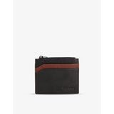 Dents leather card holder with debossed branding, UK version