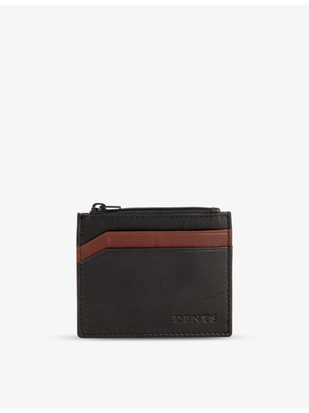 Dents leather card holder with debossed branding, UK version