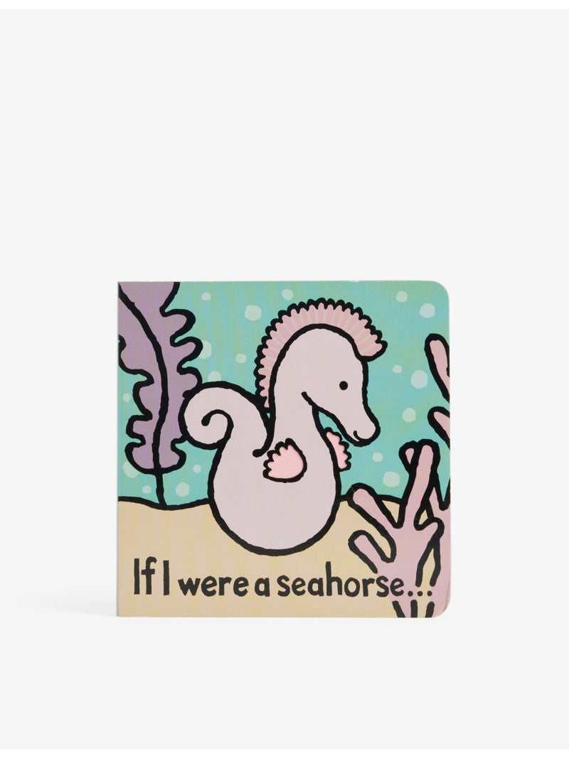 Jellycat If I Were A Seahorse board book 15cm - British product