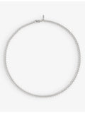 Emanuele Bicocchi sterling silver knot chain necklace 51cm, UK version