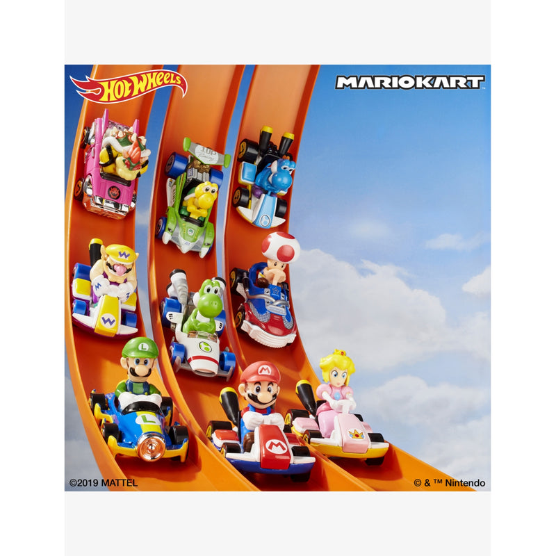 Hot Wheels Mario Kart diecast car 6.5cm (British brand)