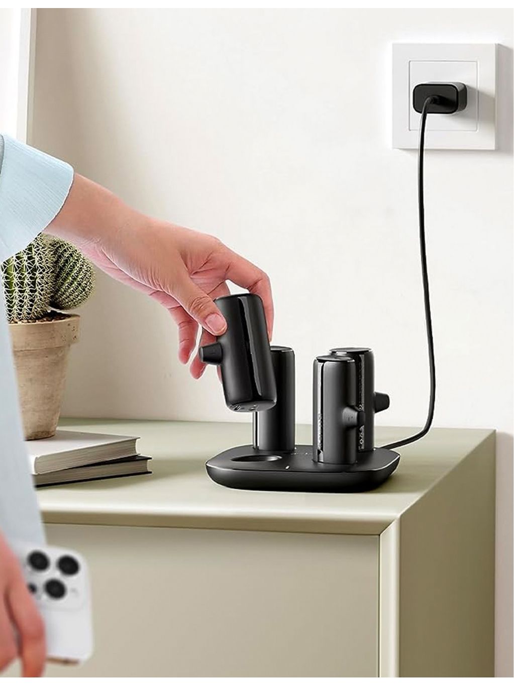 techBAR four-pack iPhone charge station, UK version
