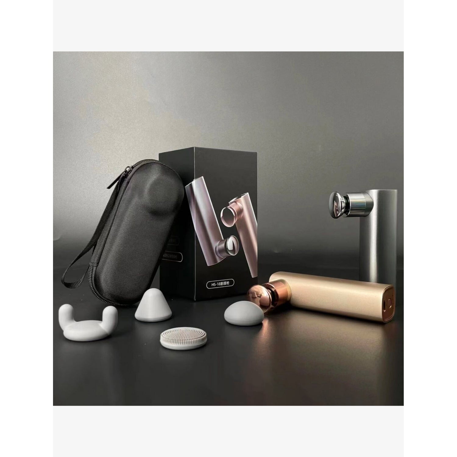 techBAR Joie Micro Massager gun with rechargeable battery - British product
