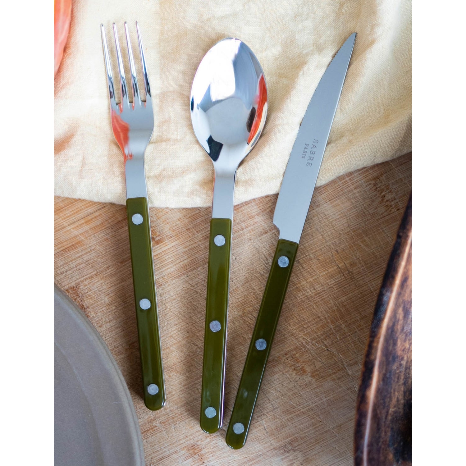 Sabre Bistrot cutlery set 24 piece, imported from the UK