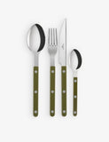 Sabre Bistrot stainless steel and acrylic cutlery set of four, UK version