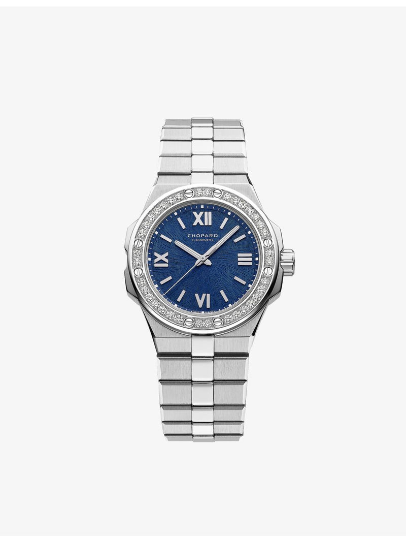 Chopard automatic watch 33mm with 0.57ct diamonds - British product