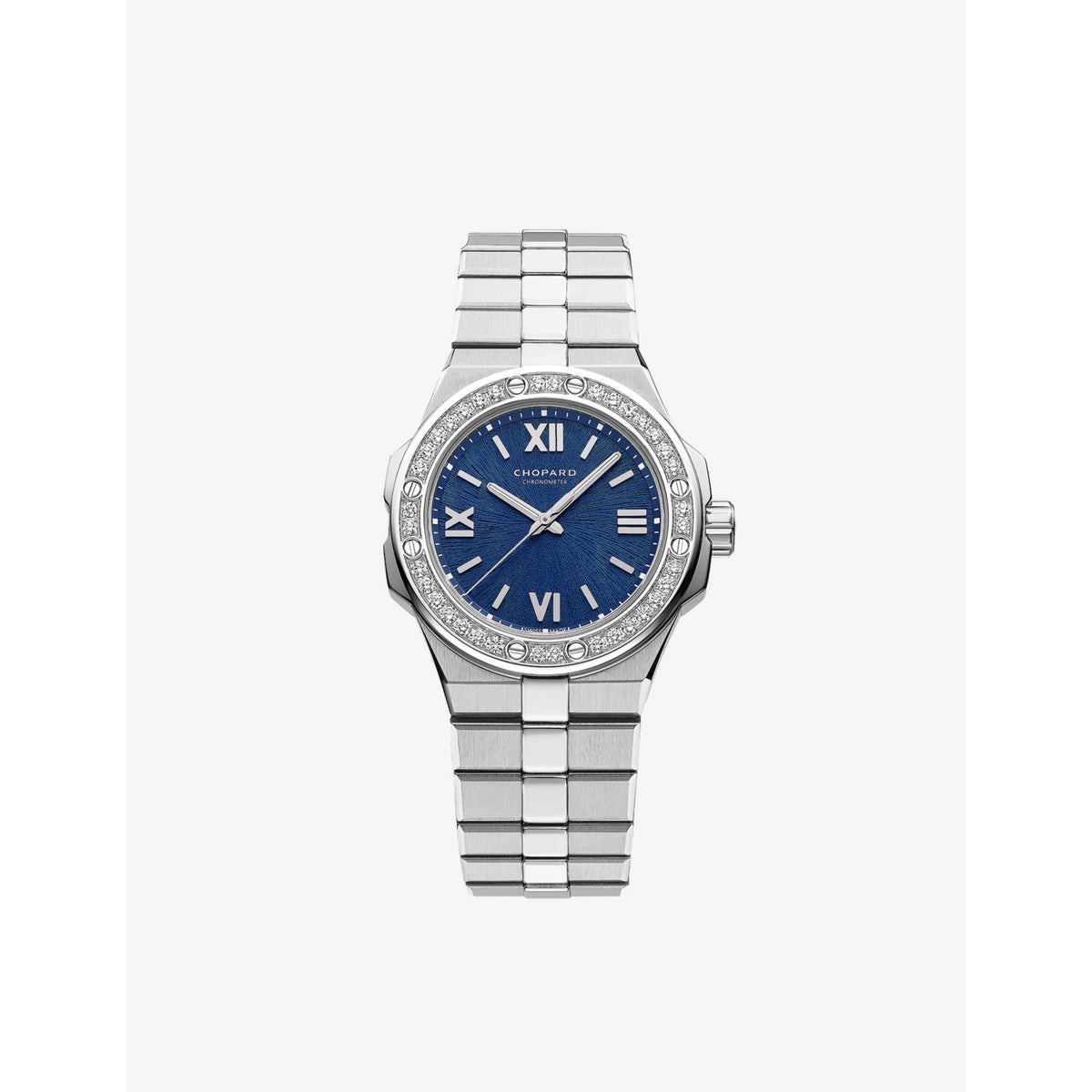 Chopard automatic watch 33mm with 0.57ct diamonds - British product
