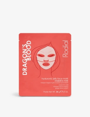 Rodial Dragon's Blood hyaluronic jelly face mask 34g - British product