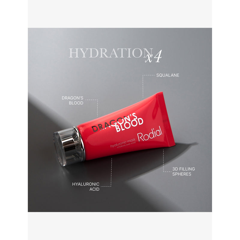 Rodial Dragon's Blood Hyaluronic face mask 50ml (British brand)