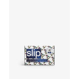 Slip Queen letter-embroidered silk pillowcase 51cm x 76cm, imported from the UK