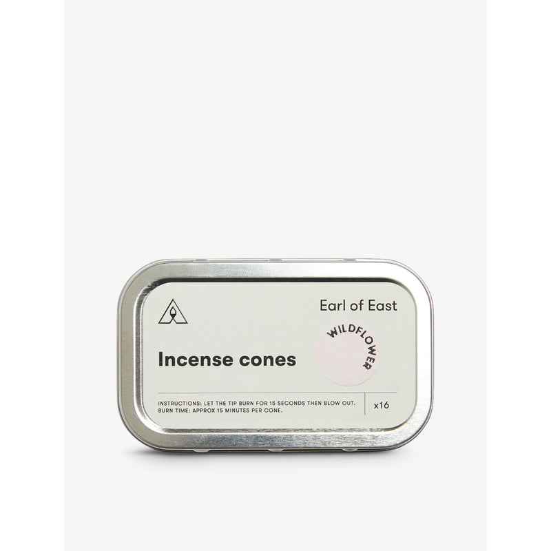 Earl of East wildflower incense cones pack of 16 (British brand)