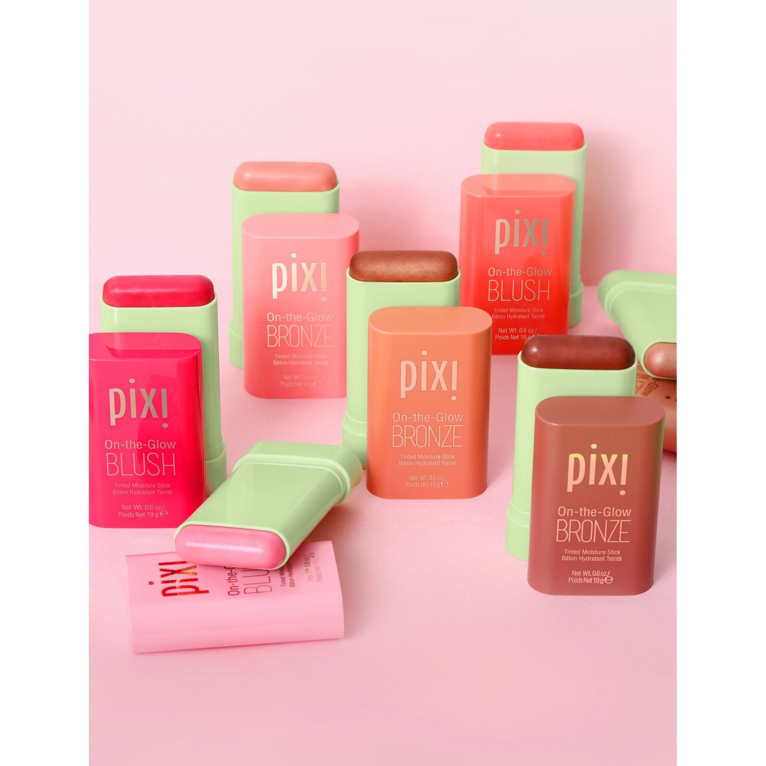 Pixi On-the-Glow Blush tinted moisture stick 19g (British brand)