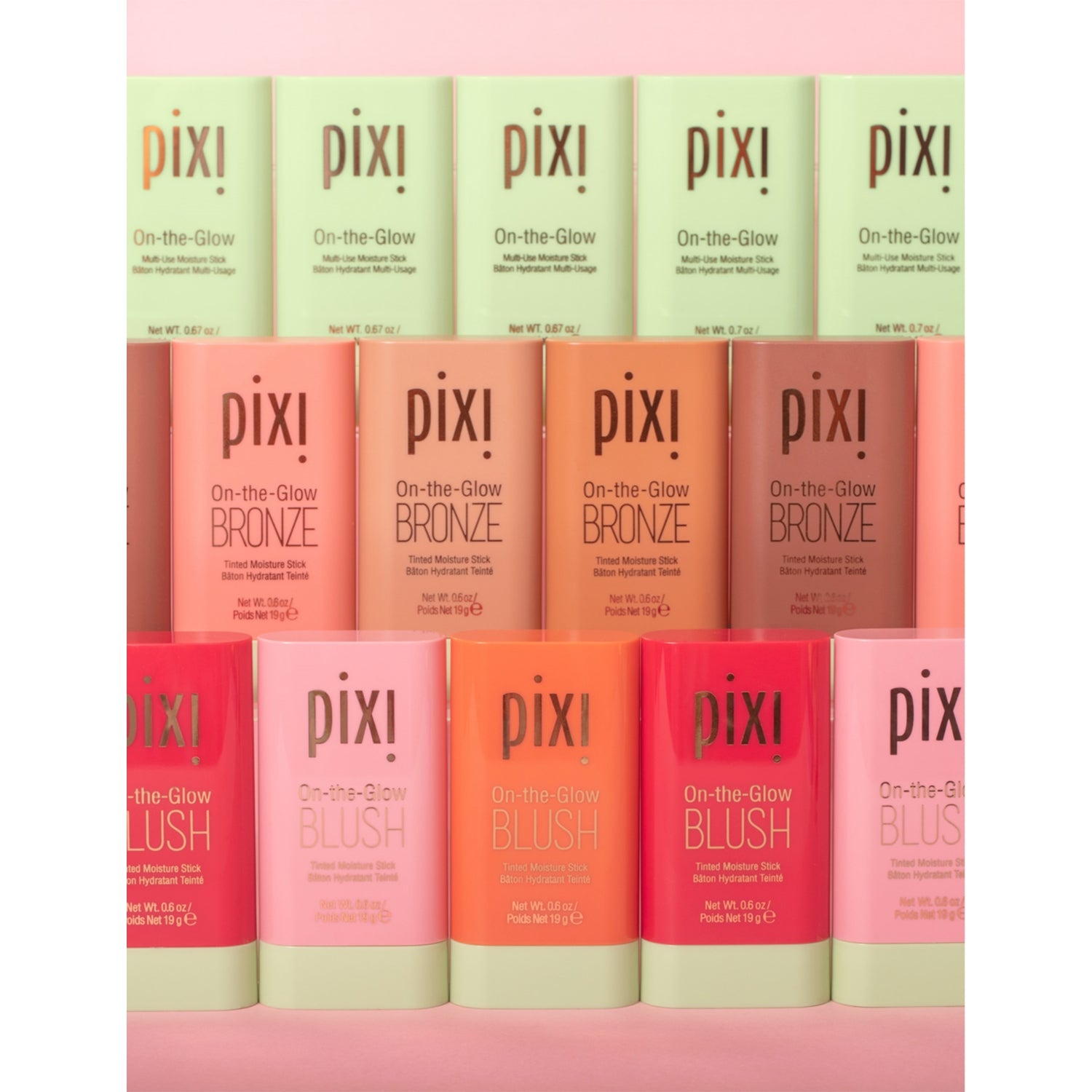 Pixi On-the-Glow Blush tinted moisture stick 19g (British brand)