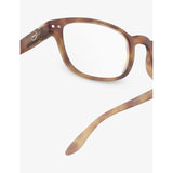 Izipizi square havane reading glasses with flexi hinge (British brand)