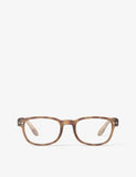 Izipizi square havane reading glasses with flexi hinge (British brand)